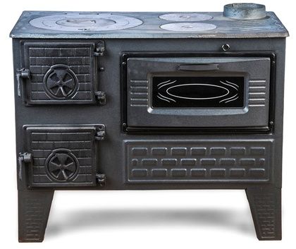 Отопительно-варочная печь МастерПечь ПВ-04 с духовым шкафом, 7,5 кВт в Казани
