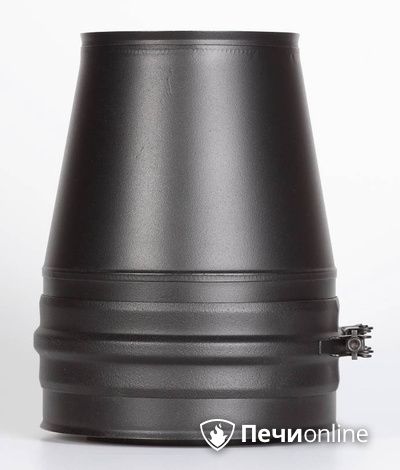Комплектующие дымохода Schiedel Конус д.150 PM25 (Черный) Permetr в Казани