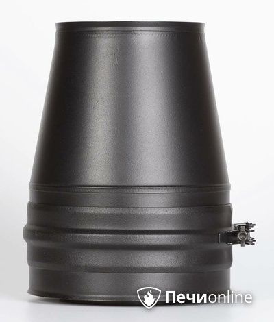 Комплектующие дымохода Schiedel Конус д250 PM25 (Черный) Permetr в Казани