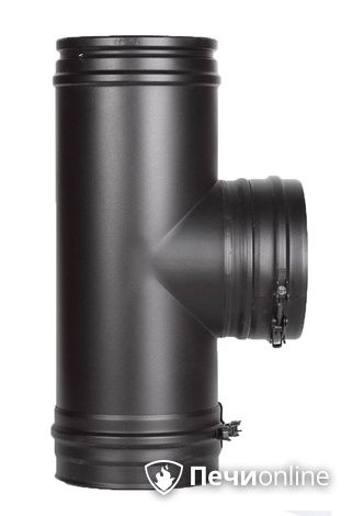 Тройник 90° Schiedel Тройник 90° д.150 PM25 (Черный) Permetr в Казани