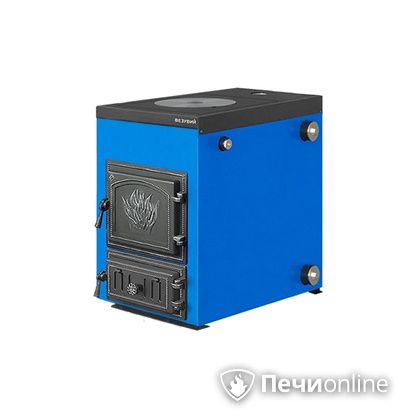 Отопительный котел Везувий Эльбрус-18 с плитой Везувий В1 в Казани
