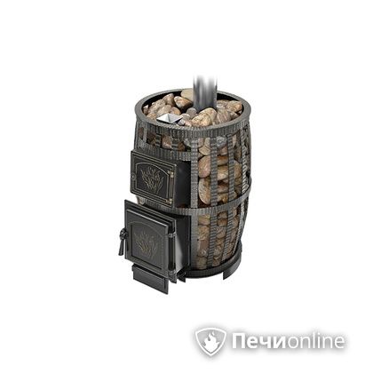 Дровяная печь-каменка Везувий Легенда Русский пар Ковка 18 (271) б/в в Казани