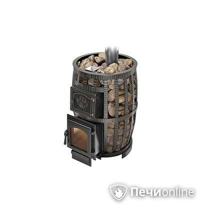 Дровяная печь-каменка Везувий Легенда Русский пар Ковка 18 (270) б/в в Казани