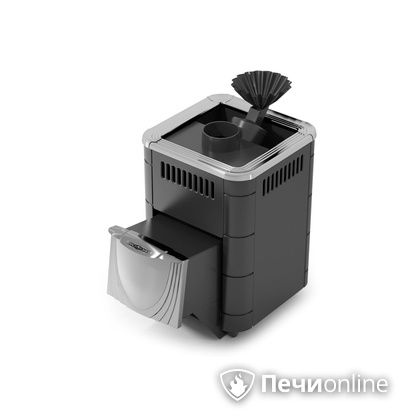 Дровяная печь-каменка TMF Гейзер Микра 2017 Inox ДН ЗК антрацит в Казани