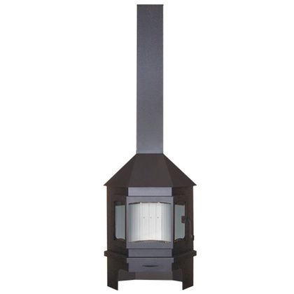 Печь-камин Бавария (Экокамин) угловая мюнхен, графит в Казани