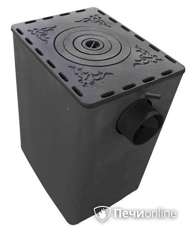 Отопительно-варочная печь Березка Комфорт 120 ДТ-3 стекло в Казани