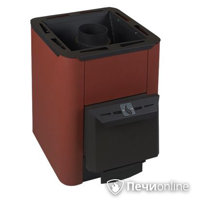 Дровяная банная печь Конвектика Колибри 9У терракота в Казани