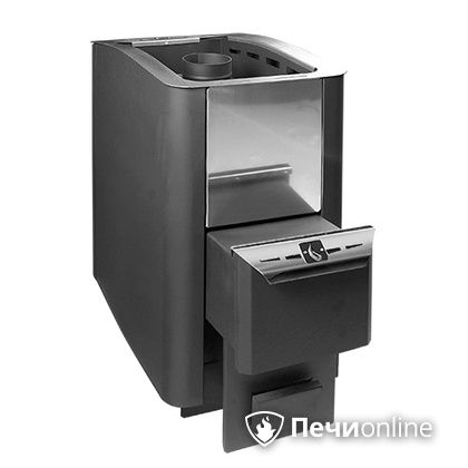 Дровяная банная печь Конвектика 16 антрацит в Казани