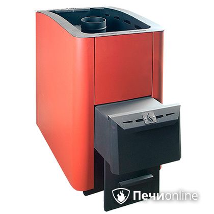 Дровяная банная печь Конвектика 26 терракота в Казани