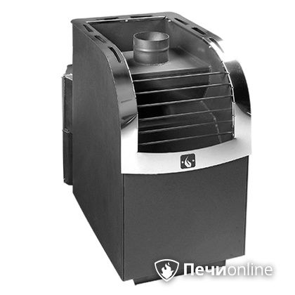 Дровяная банная печь Конвектика Ниагара Сетка 16 антрацит в Казани