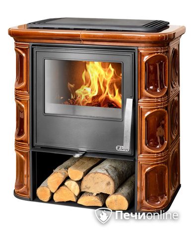 Печь-камин ABX Florencie, коричневая в Казани