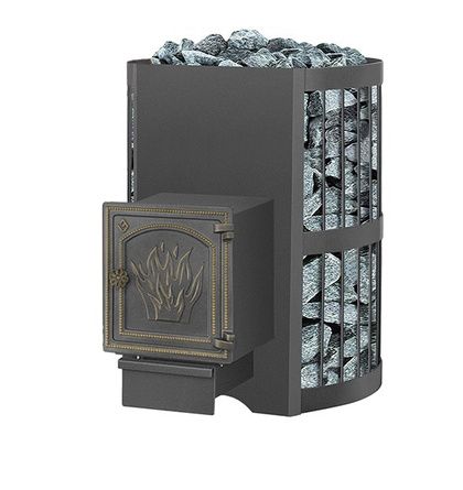 Дровяная банная печь Везувий Скиф Стандарт 22 ДТ-4 в Казани