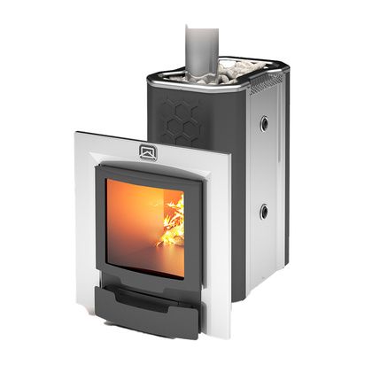 Дровяная банная печь Печь СИБИРЬ-20 ЛРК Профи Панорама (2.0) в Казани