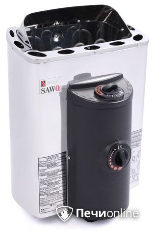 Электрокаменка для сауны Sawo Mini X MX-30NB-Z с пультом управления в Казани