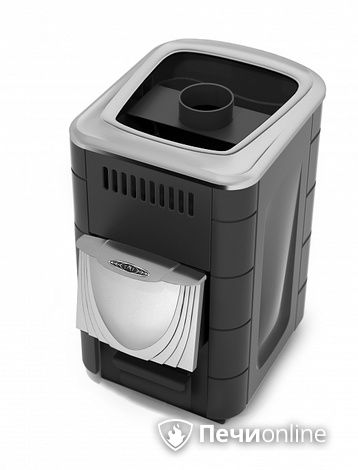 Дровяная банная печь TMF Компакт 2017 Carbon ДН КТК антрацит в Казани