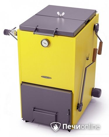 Твердотопливный котел TMF Цельсий Электро 25кВт АРТ ТЭН 6кВт желтый в Казани