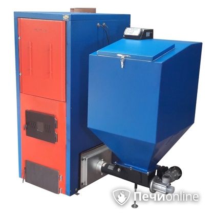 Пеллетный котел Старт 100-GR (правый бункер) в Казани