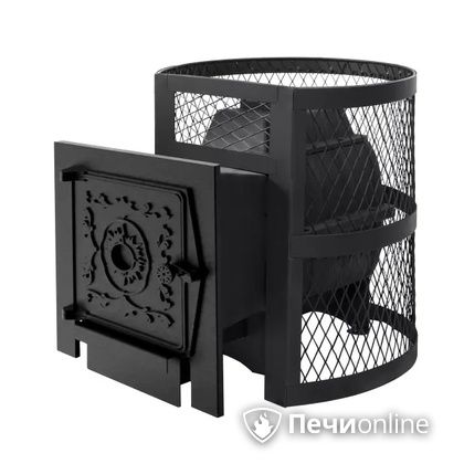 Дровяная банная печь Протопи Чугунка 16 Финка в Казани