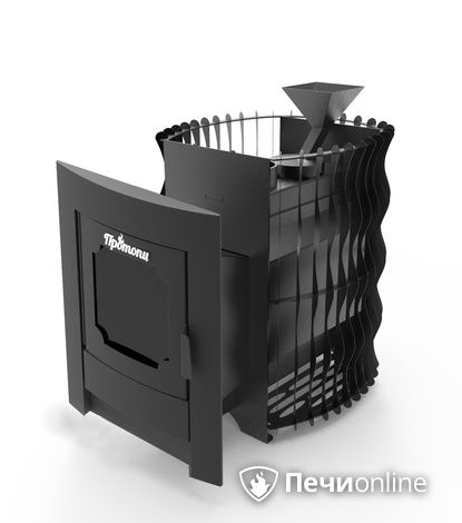 Дровяная банная печь Протопи Вулкан 14С Подкова в Казани
