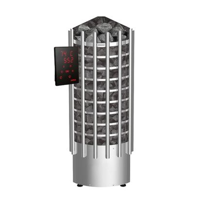 Электрокаменка для сауны Harvia Glow Corner TRC90XE c цифровой панелью управления в Казани