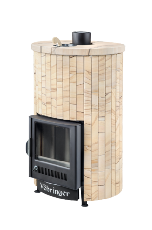 Печь для бани Ферингер  Уют-25 ПФ ("Окаменевшее дерево" наборный) в Казани