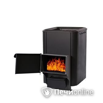 Дровяная банная печь НМК Сибирь сталь 6 мм в Казани