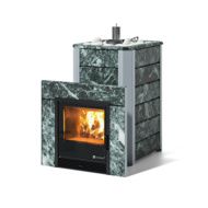 Дровяная банная печь ИзиСтим Ялта 25 змеевик