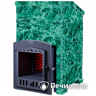 Дровяная печь-каменка Гефест ЗК 18 П (h830/40 верх) Президент Змеевик в Казани