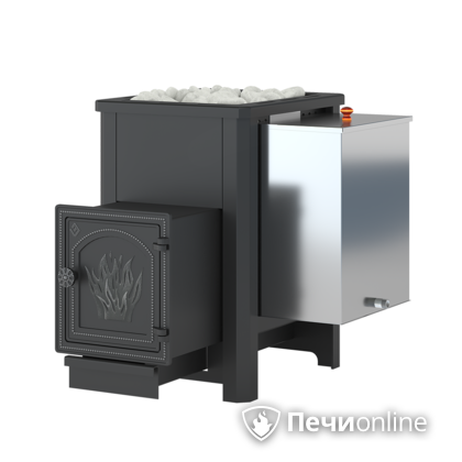 Дровяная печь-каменка Везувий Русичъ АКВА 16 (ДТ-4) в Казани