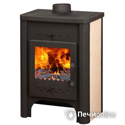 Печь-камин Экокамин Бавария с варочной плитой и т/о 9кВт в Казани