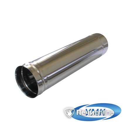 Дымоход УМК Труба D180 L=0.25 м 0.5 мм. нержавейка в Казани