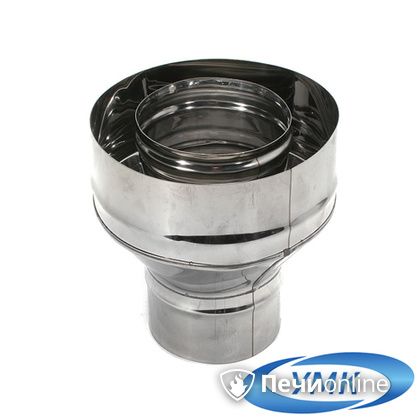 Дымоход УМК Старт-сэндвич холодный D=120х200 Н+Н 1,0мм 0,5мм по воде в Казани