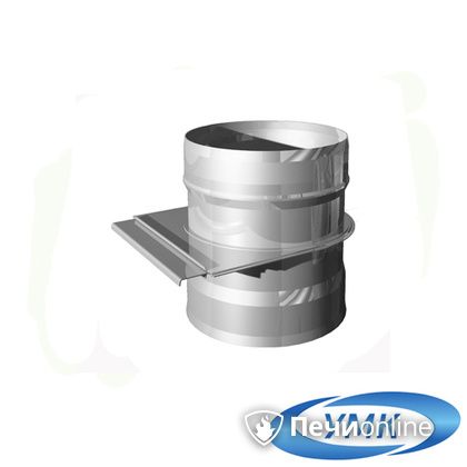  УМК Шибер-задвижка D140 1.0 мм нержавейка в Казани