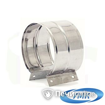  УМК Хомут обжимной D100 0.5 мм нержавейка в Казани