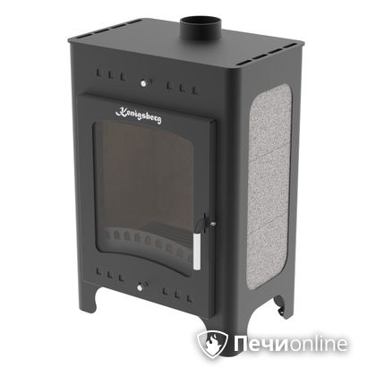 Печь-камин Протопи Кенигсберг 9U без конфорки выход дымохода вверх в Казани