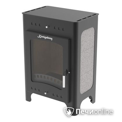 Печь-камин Протопи Кенигсберг 9Z без конфорки выход дымохода назад в Казани