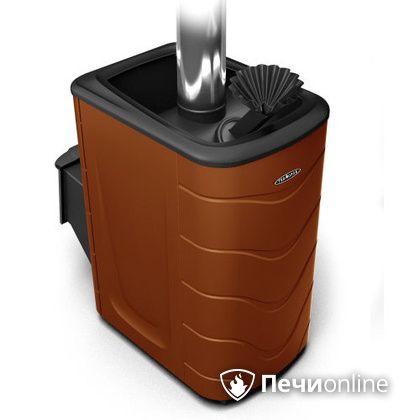 Дровяная банная печь TMF Гейзер 2014 Inox терракота в Казани