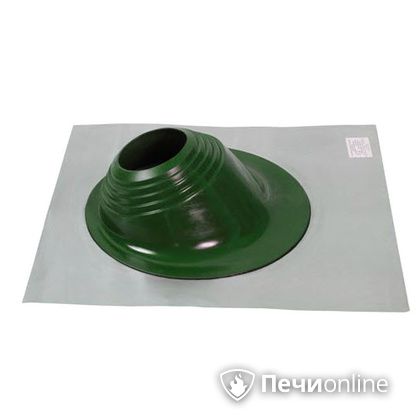 Проходник через кровлю Мастер Флеш Кровельный проходник N2-RES диаметр 203-280 мм. Зеленый в Казани