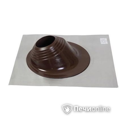 Проходник через кровлю Мастер Флеш Кровельный проходник №2-RES диаметр 203-280 мм. Коричневый в Казани